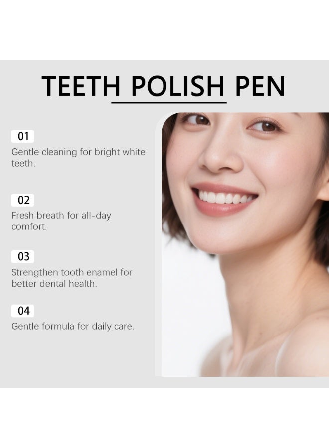 Feimuko 3-PACKS Teeth Polish Pen |  Improve the Appearance of Your Teeth,Get a Brighter More Confident Smile 3ml*3 - Image 4